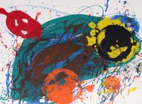 Sam Francis FOR THIRTEEN Screenprint - Sold for $2,944 on 10-10-2026 (Lot 157).jpg